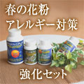 春の花粉・アレルギー対策強化セット