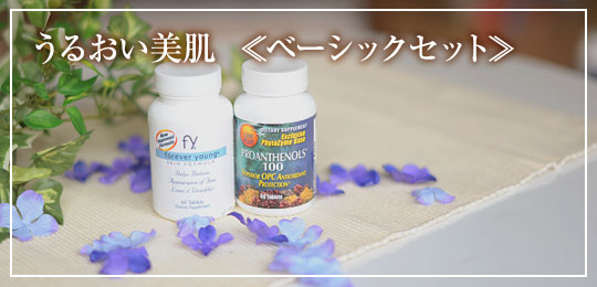 うるおい美肌、ベーシックセット