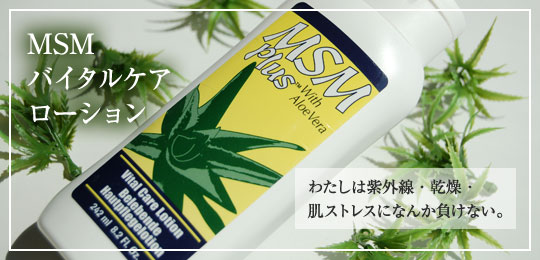 エムエスエムプラスヴァイタルケアローション